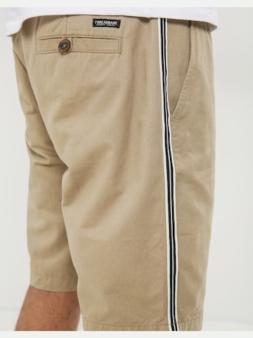 Threadbare Regular Broek 'Seacliffe' in Beige