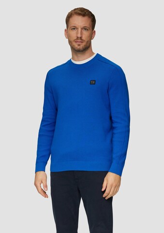 Pull-over s.Oliver en bleu : devant