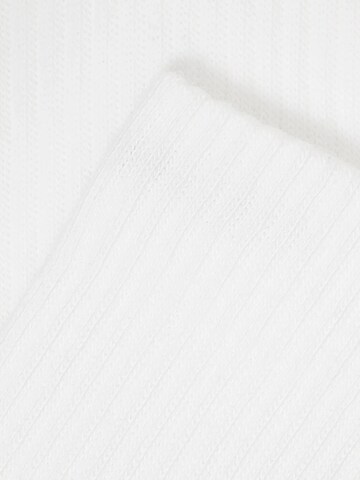 Von Jungfeld Socks 'Einfarbige CLASSICS' in White