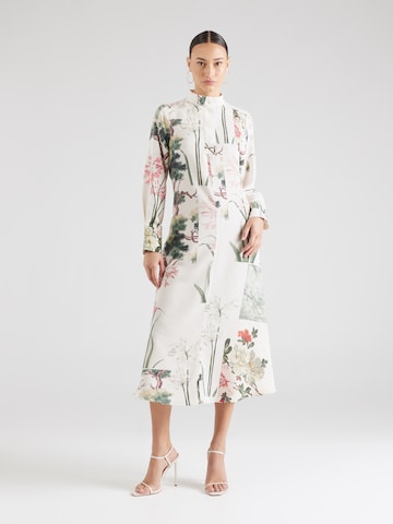 Ted Baker - Vestidos camiseiros 'Tayla' em bege: frente