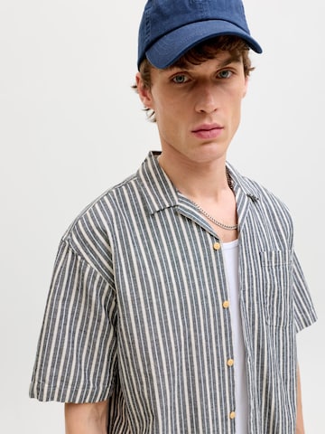 R.D.D. ROYAL DENIM DIVISION - Ajuste confortable Camisa 'Popelin' en gris