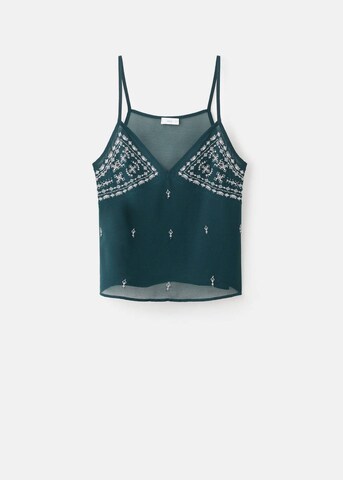 MANGO TEEN Top 'Zoe' in Green