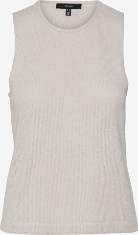 VERO MODA Gebreide top 'EDDIE' in Beige: voorkant