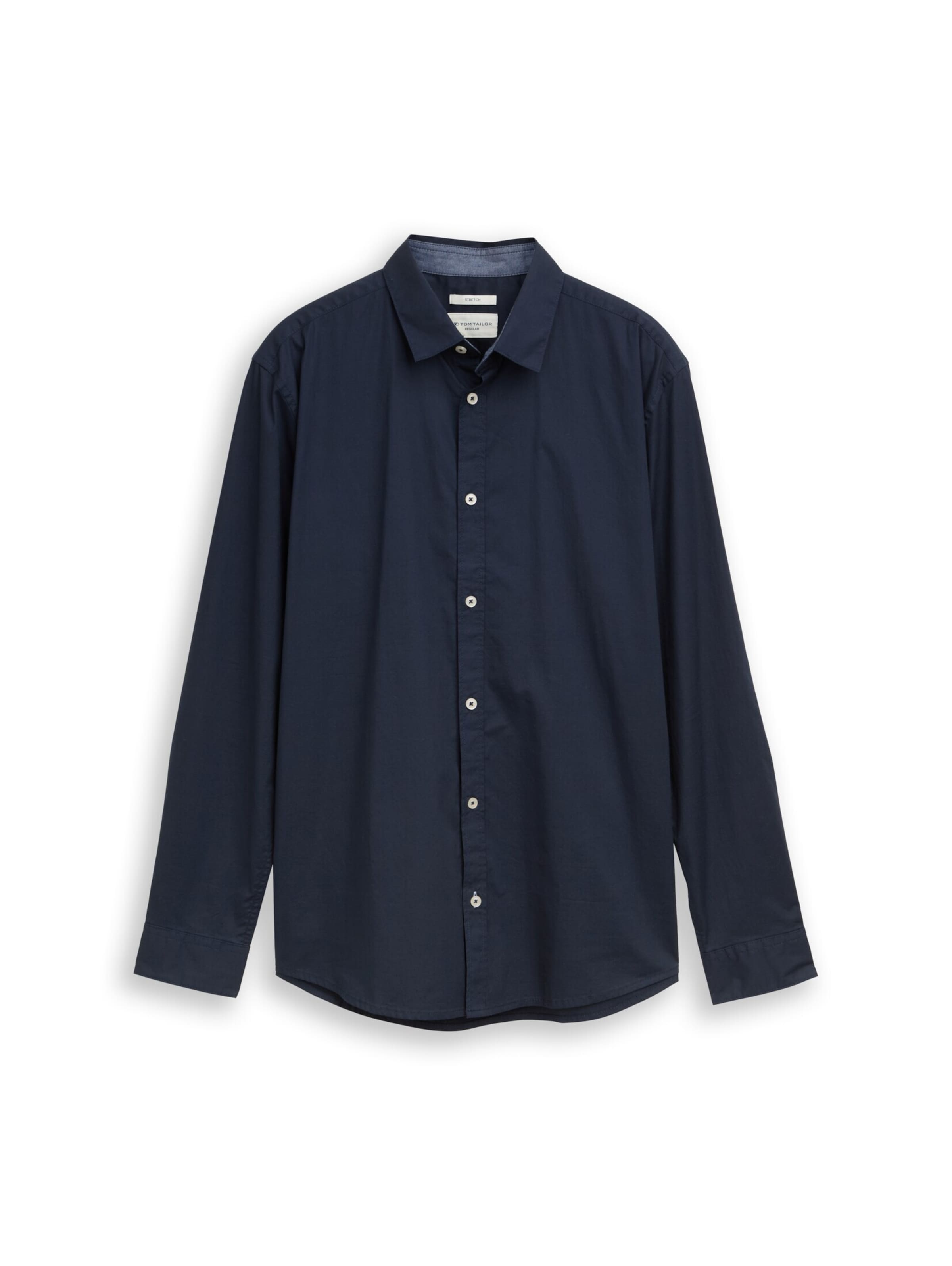 TOM TAILOR Hemd in Blau: Vorderseite