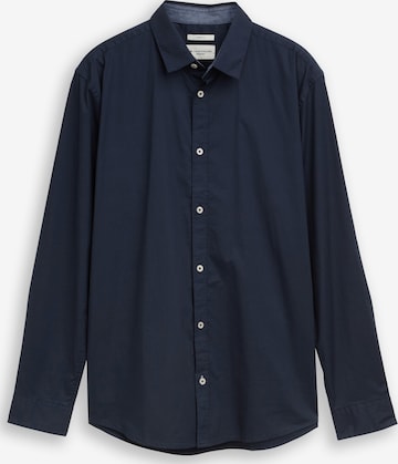TOM TAILOR Hemd in Blau: Vorderseite