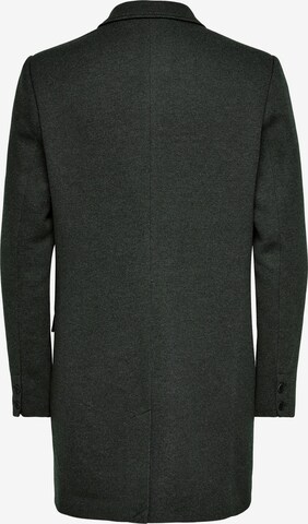 Coupe regular Manteau mi-saison 'Julian King' Only & Sons en vert