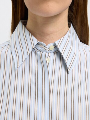 SELECTED FEMME Shirt dress in Blue