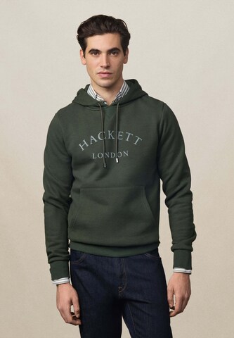 Hackett London Sweatshirt 'Heritage' in Groen: voorkant