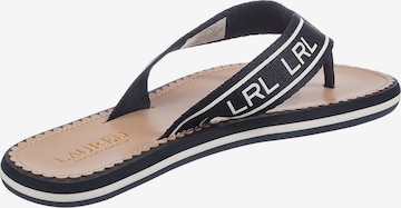 Lauren Ralph Lauren Teenslipper 'Roxxy' in Blauw