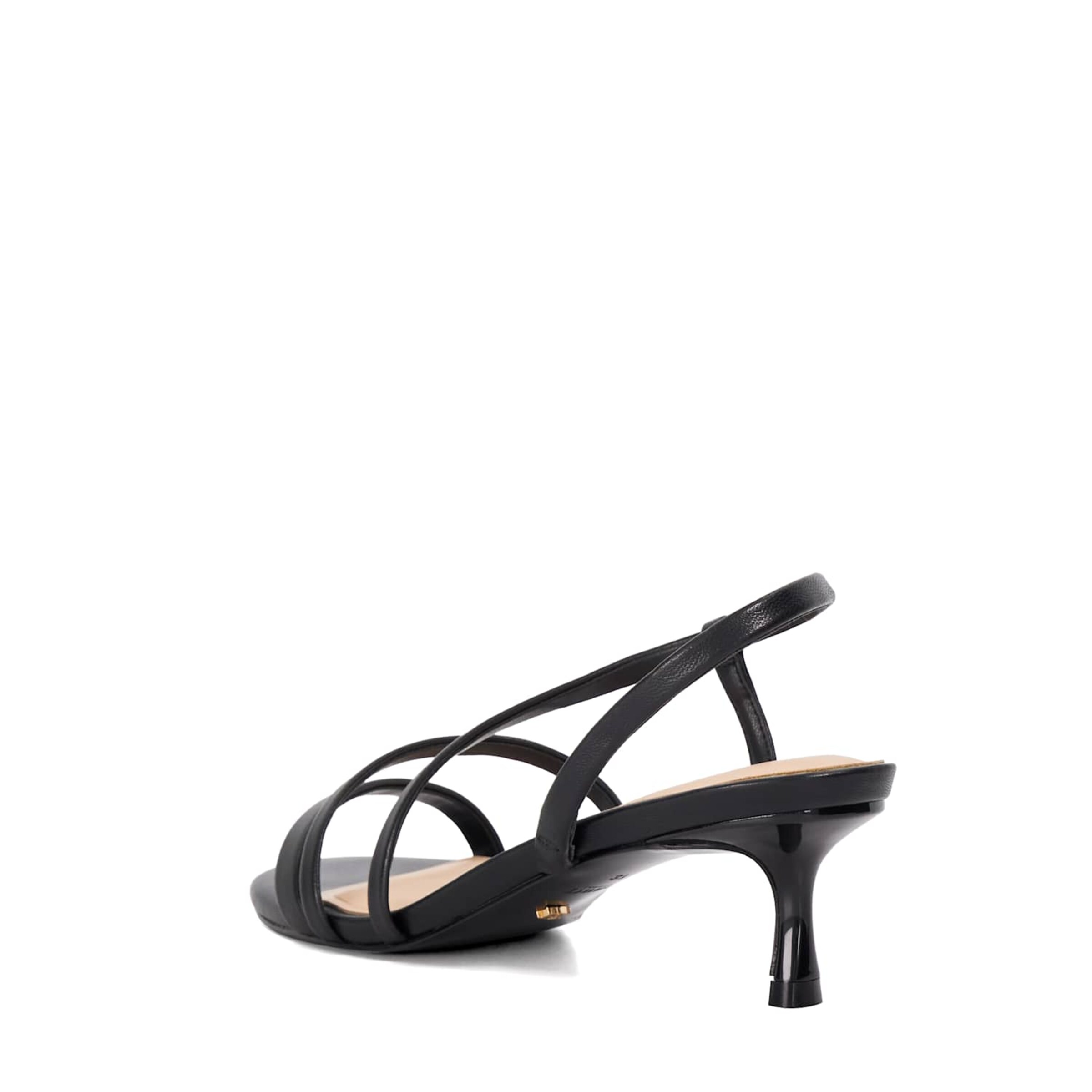 Sandales à lanières Dune LONDON en noir