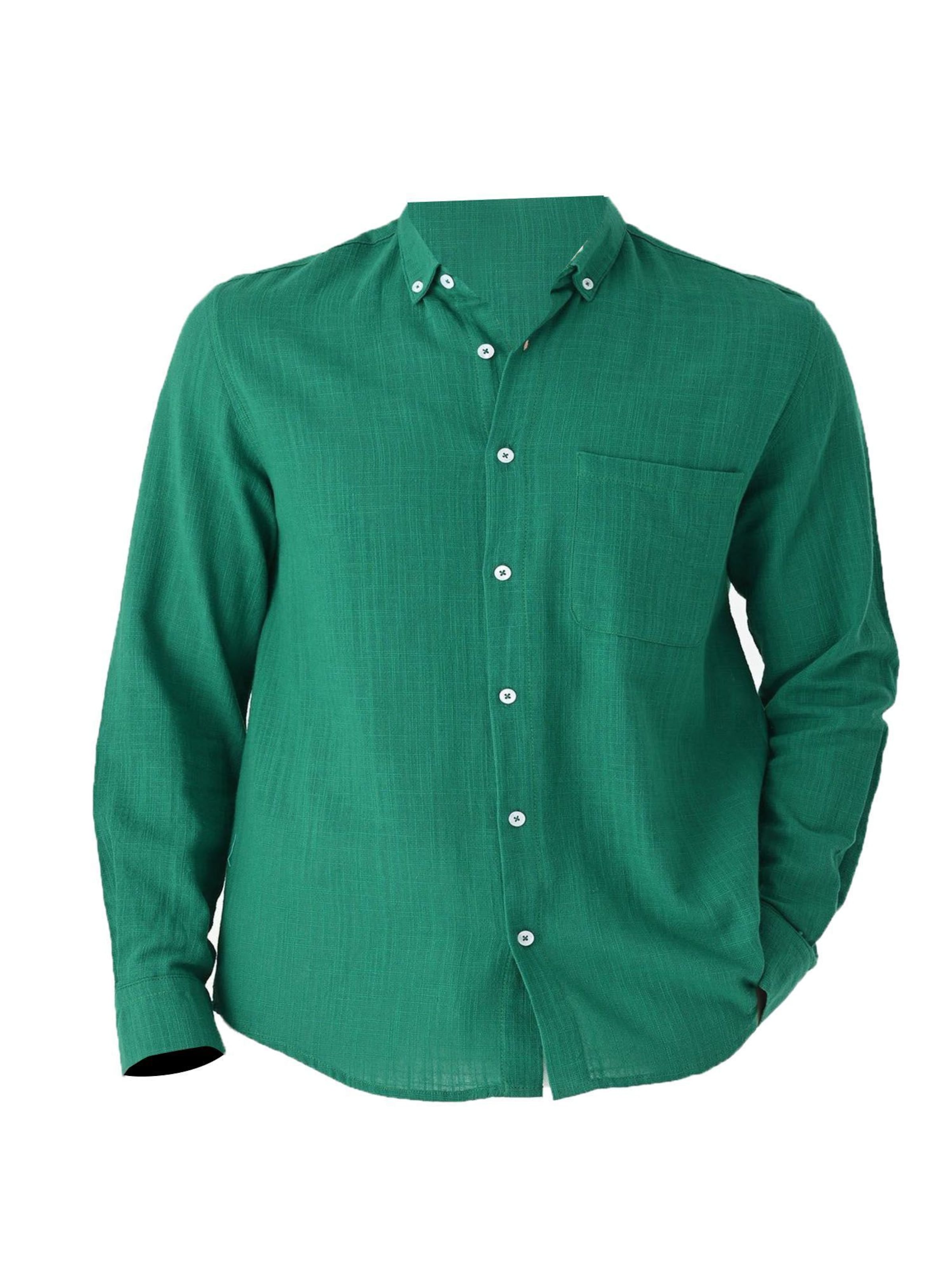 Antioch Kentkragen Herren Freizeithemd in grün, Produktansicht