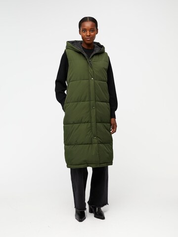 Gilet 'Aria' OBJECT en vert : devant