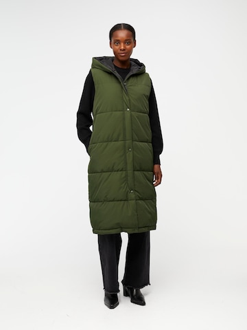 Gilet 'Aria' di OBJECT in verde: frontale
