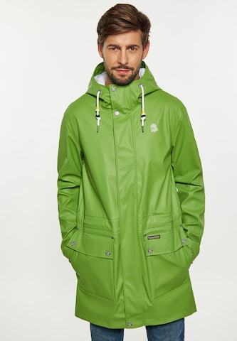 Schmuddelwedda - Chaqueta funcional en verde: frente