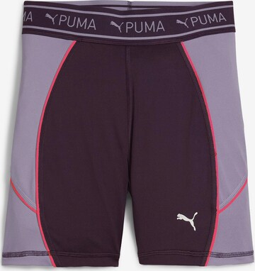 PUMA Спортен панталон 'TRAIN STRONG 5' в лилав: отпред