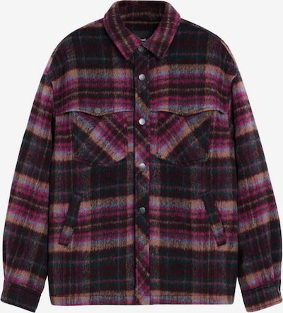 Desigual Välikausitakki värissä turkoosi / ruskea / marjat / viininpunainen, Tuotenäkymä