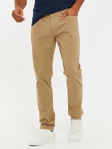 Threadbare Regular Jeans in Brown: front