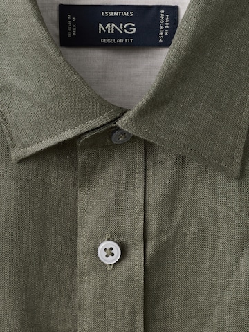 MANGO MAN Regular fit Overhemd 'PARROT' in Groen