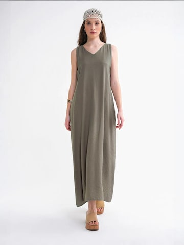 MixRay Kleid 'Maxi'‌‌‌ in Braun