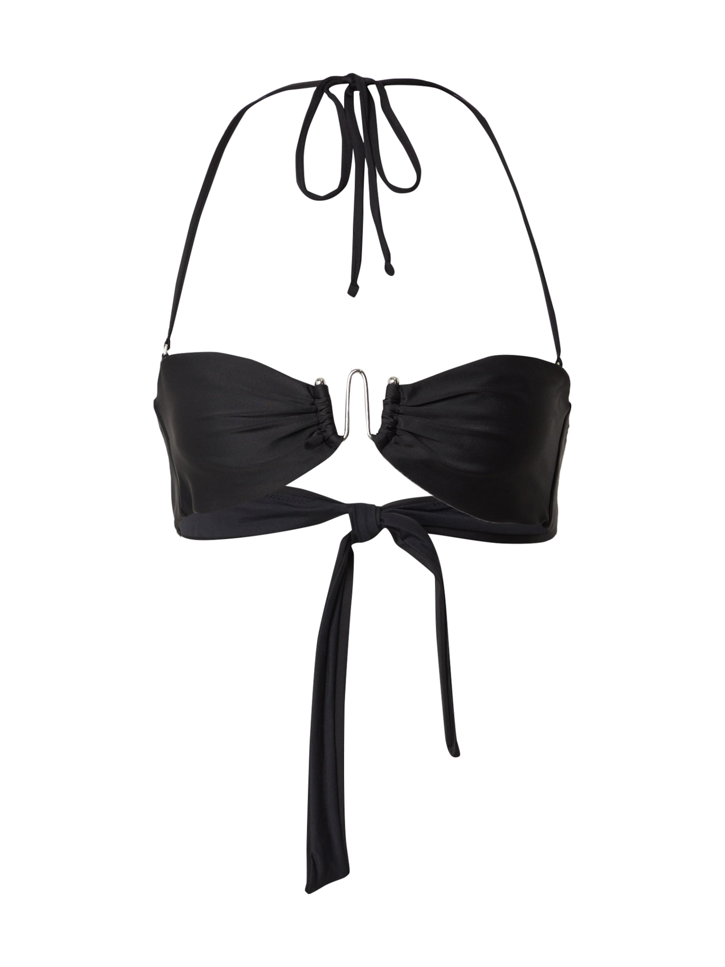 LeGer by Lena Gercke Бандо Верх бикини в Черный: спереди