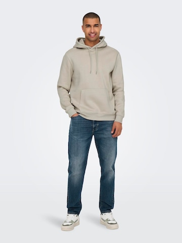 Only & Sons Sweatshirt 'ONSCONNOR' in Grijs