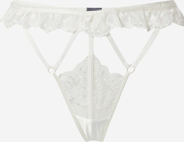 String 'Libertine' di Hunkemöller in bianco: frontale