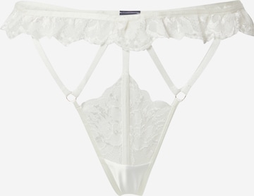 Hunkemöller Thong 'Libertine' in White: front