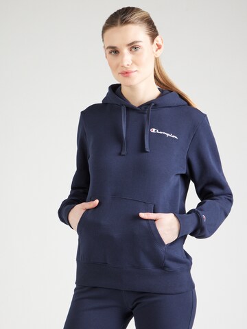 Champion Authentic Athletic Apparel Μπλούζα φούτερ σε μπλε: μπροστά