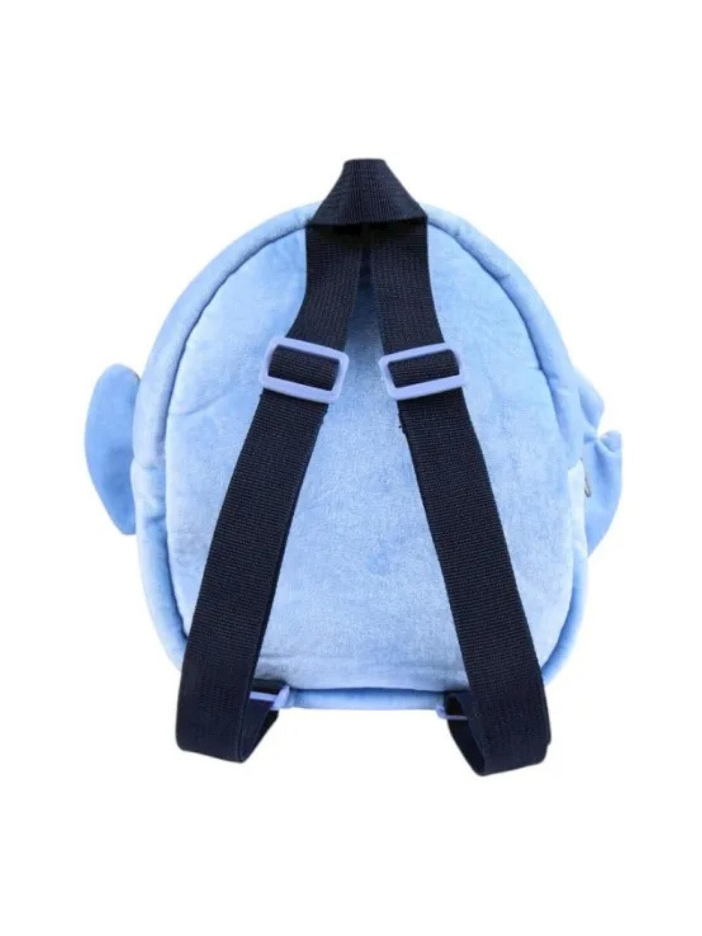 Sac à dos 'Kindergarten Rucksack mit Plüschfigur Stitch' DISNEY en bleu