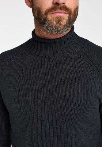 DreiMaster Maritim Sweater 'Abrel' in Black