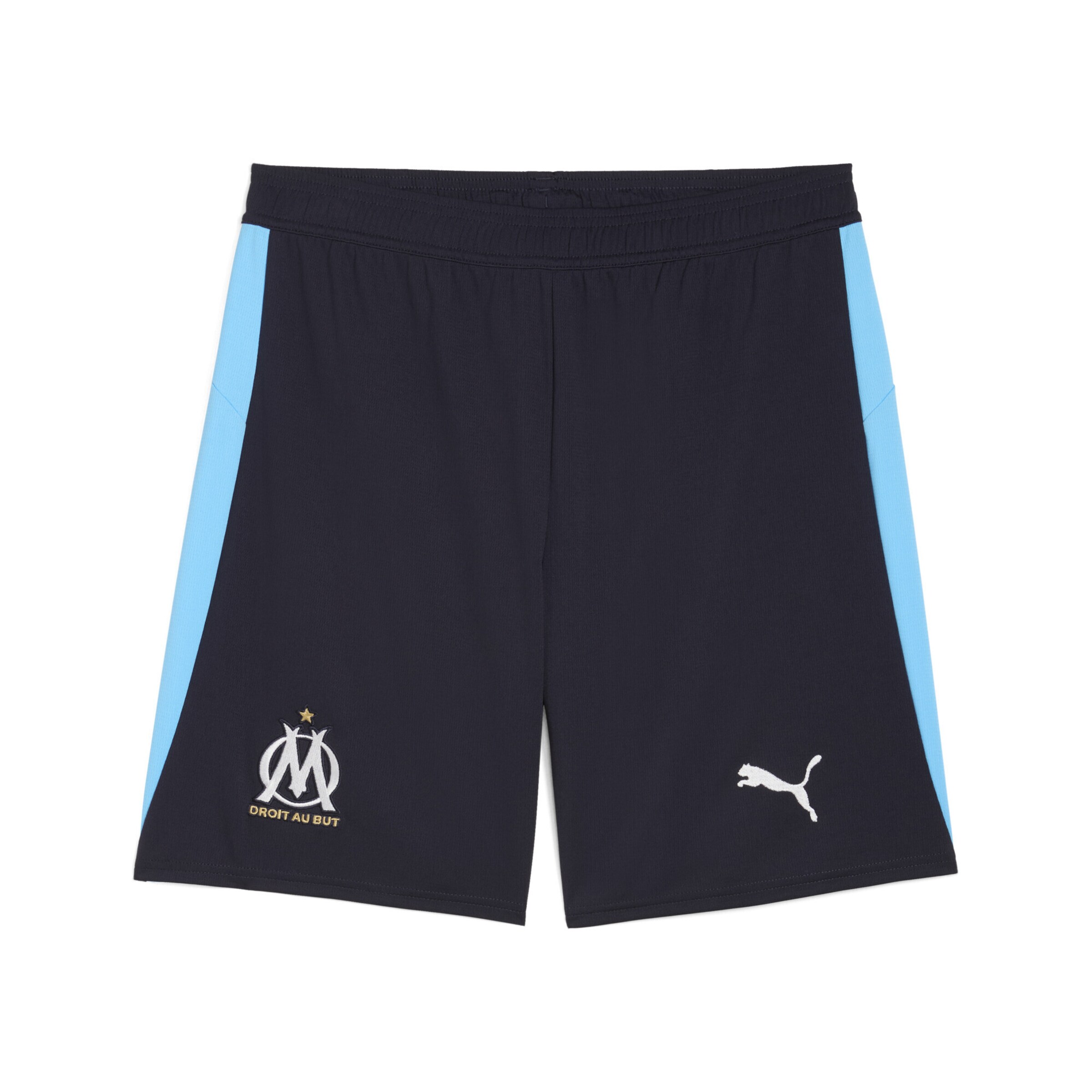 PUMA Sportbroek 'Olympique de Marseille 25/26' in Blauw: voorkant