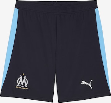 PUMA Regular Sportbroek 'Olympique de Marseille 25/26' in Blauw: voorkant