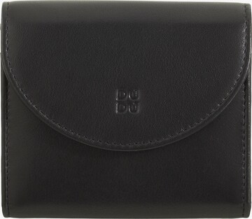 DuDu Wallet in Black: front