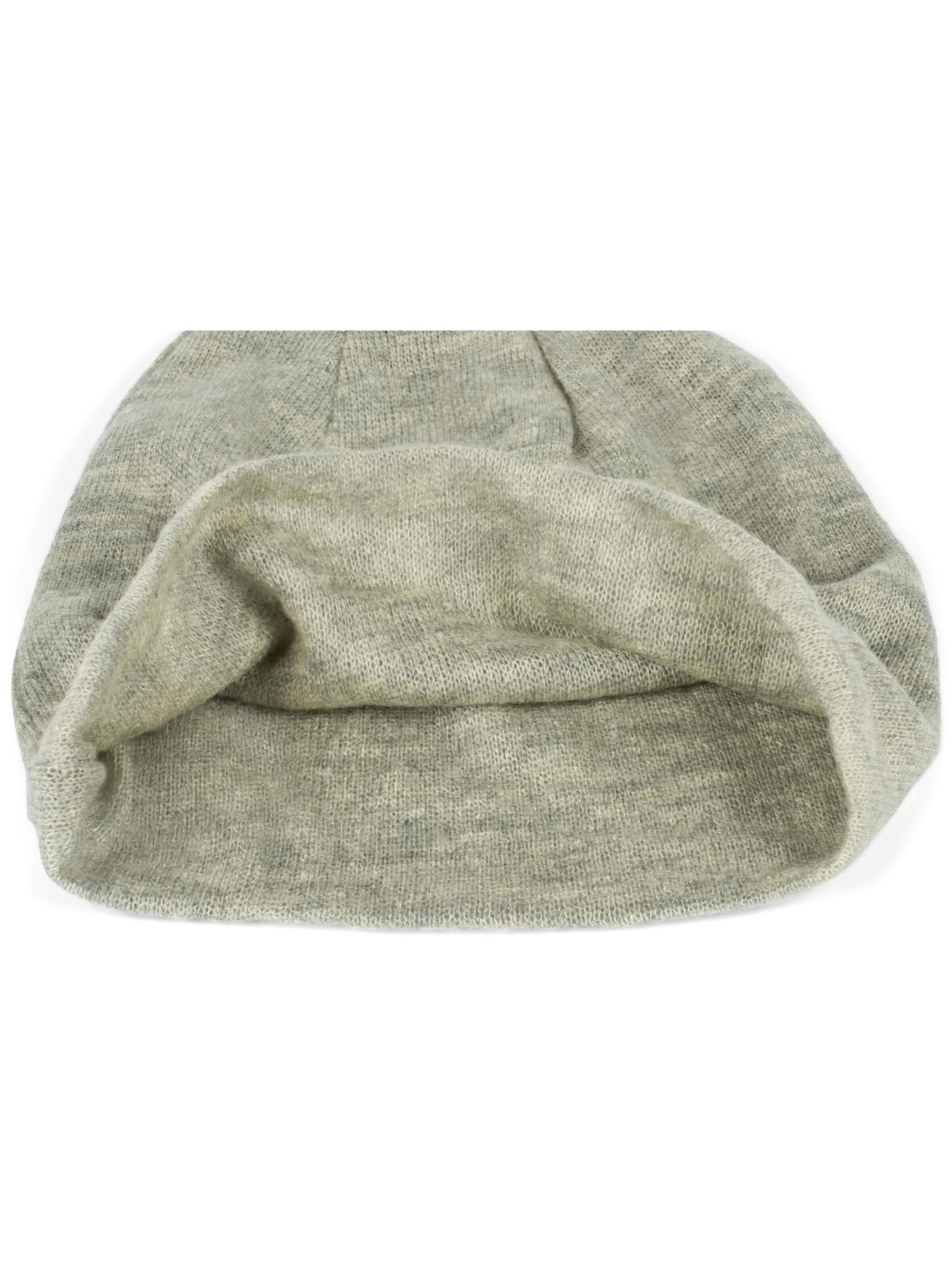 styleBREAKER Mütze 'Feinstrick Beanie Meliert'‌‌‌‌‌‌ in Grün