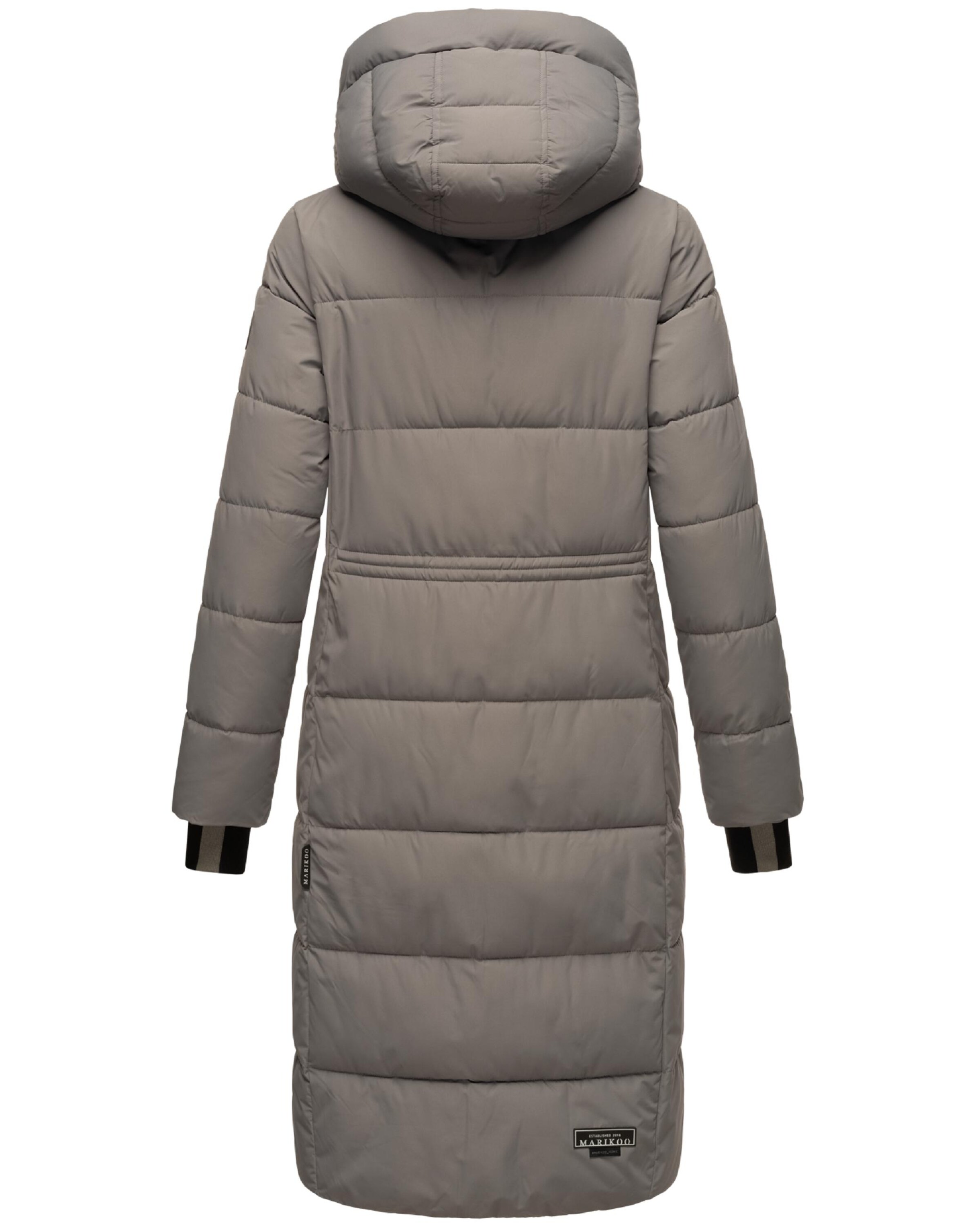 MARIKOO Winter coat 'Zuraraa XVI' in Grey