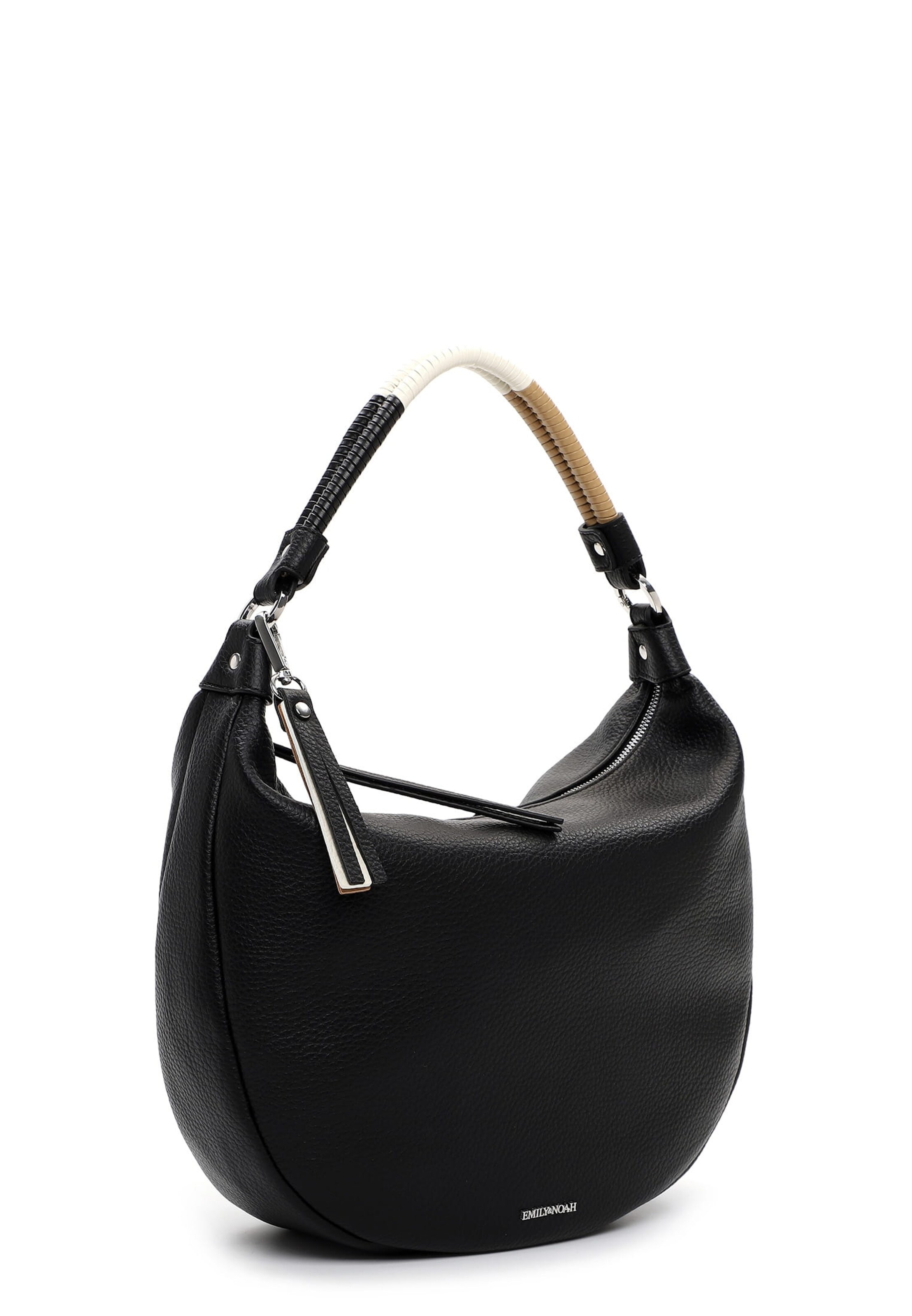 Borsa a spalla 'Jeanine' di Emily & Noah in nero