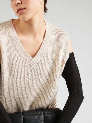 MORE & MORE Pullover i beige