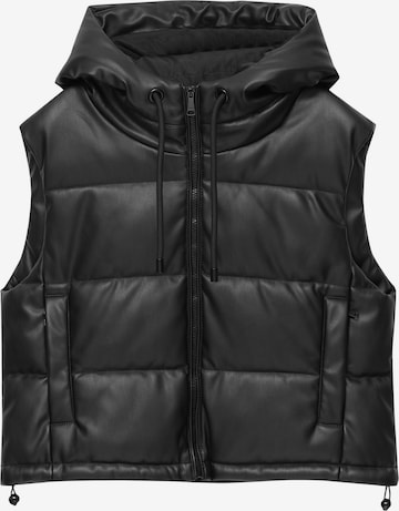 Pull&Bear Vest i sort: forside