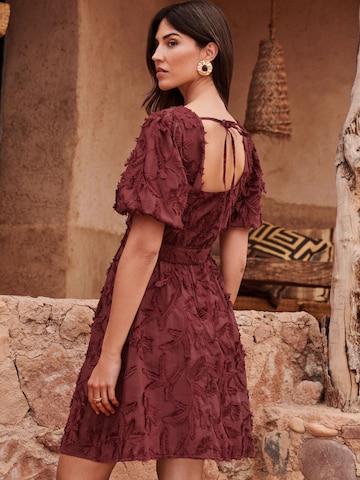 love & roses Dress in Brown