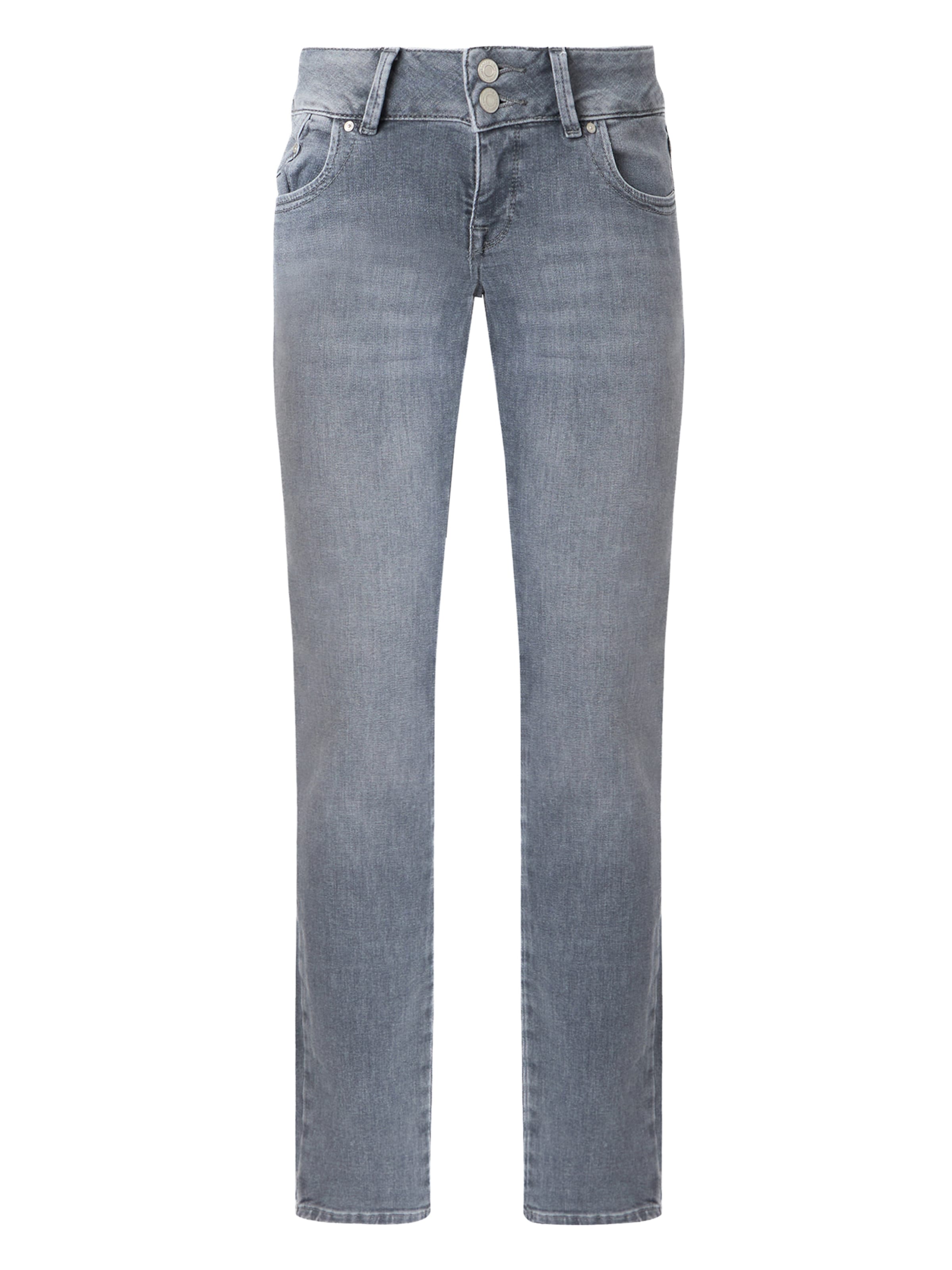 LTB Skinny Jeans 'Molly' in Grey: front