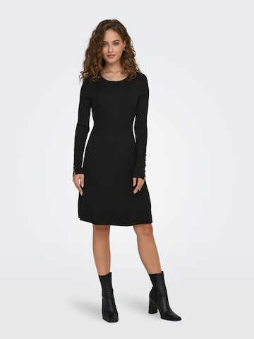 ONLY Knitted dress 'ONLNatascha' in Black: front