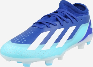 ADIDAS PERFORMANCE - Zapatillas de fútbol 'X Crazyfast.3' en azul: frente