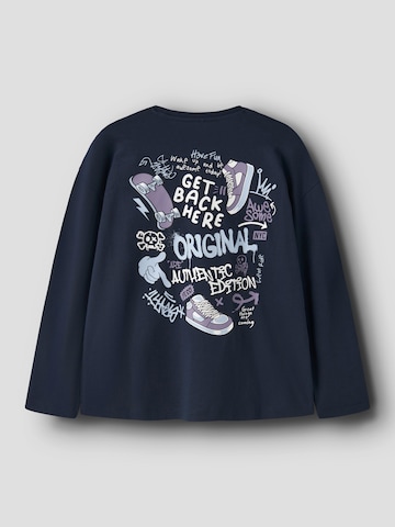 NAME IT Shirt 'NKMOLLE' in Blau