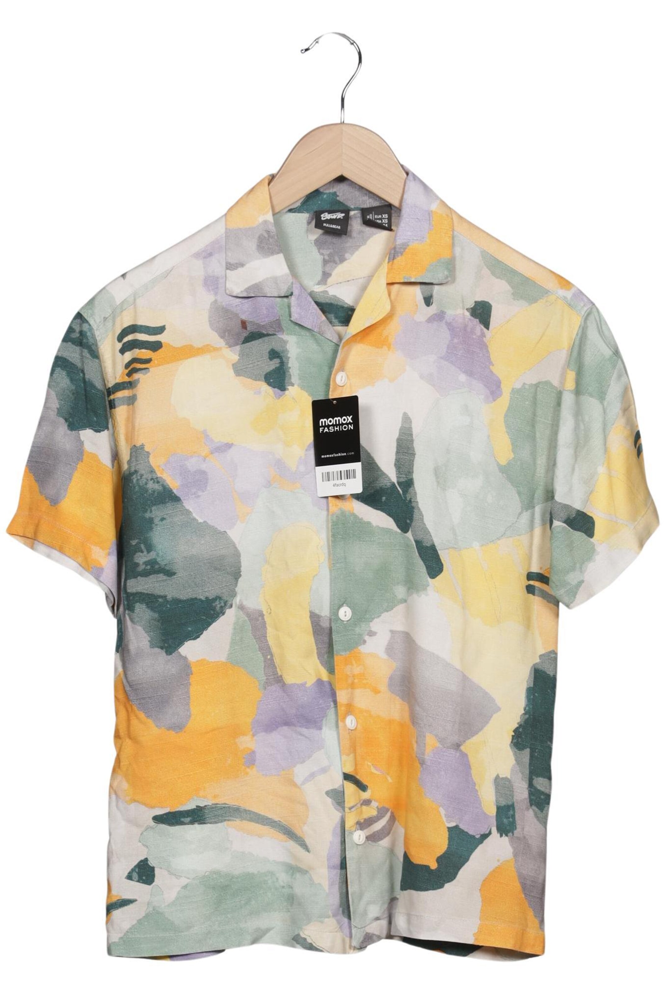 Pull&Bear Button Up Shirt in XS in Mixed colors: front