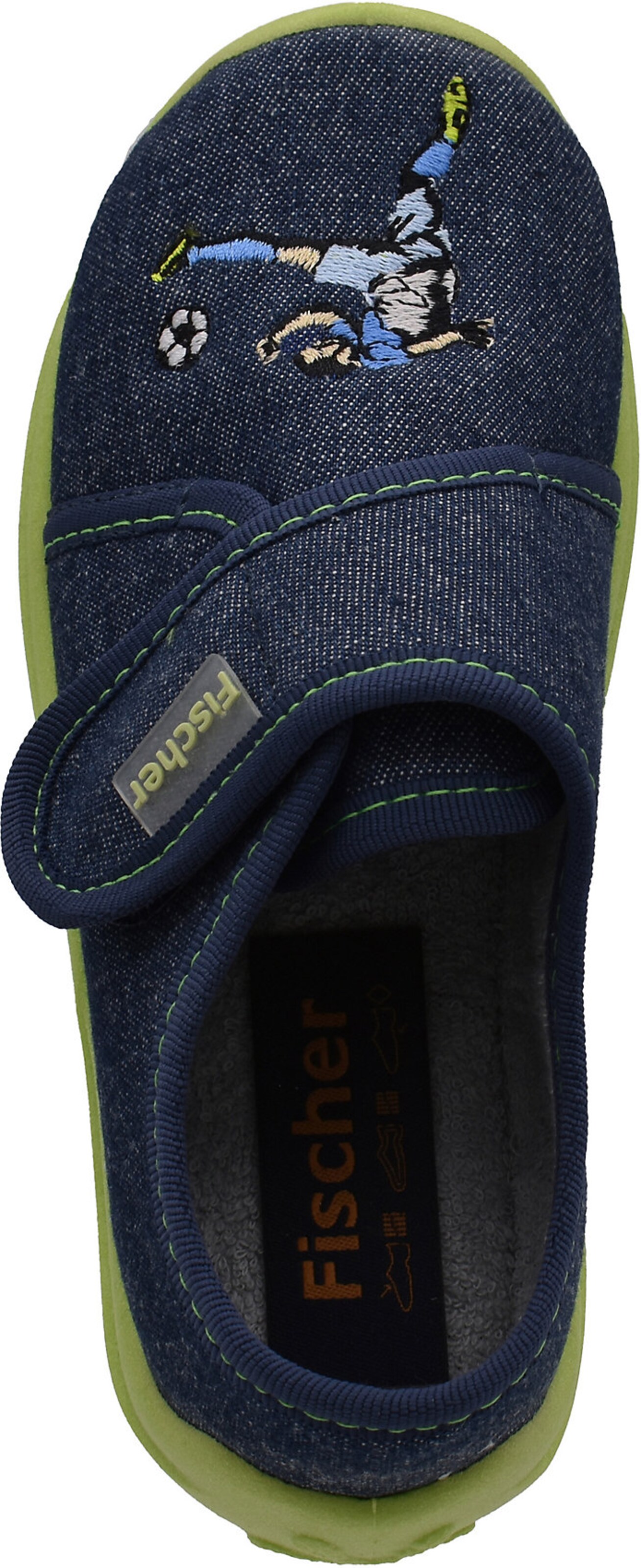 Kinder Teens (Gr. 140-176) Fischer-Markenschuh Hausschuh in Blau - WJ72787 Kinder Teens (Gr. 140-176) Fischer-Markenschuh Hausschuh in Blau - WJ72787