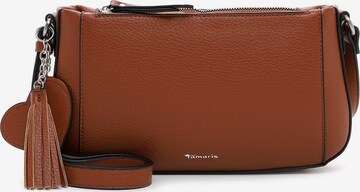 TAMARIS Crossbody Bag 'Aurelia' in Brown: front