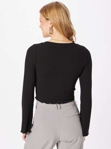 Monki Shirt in Schwarz