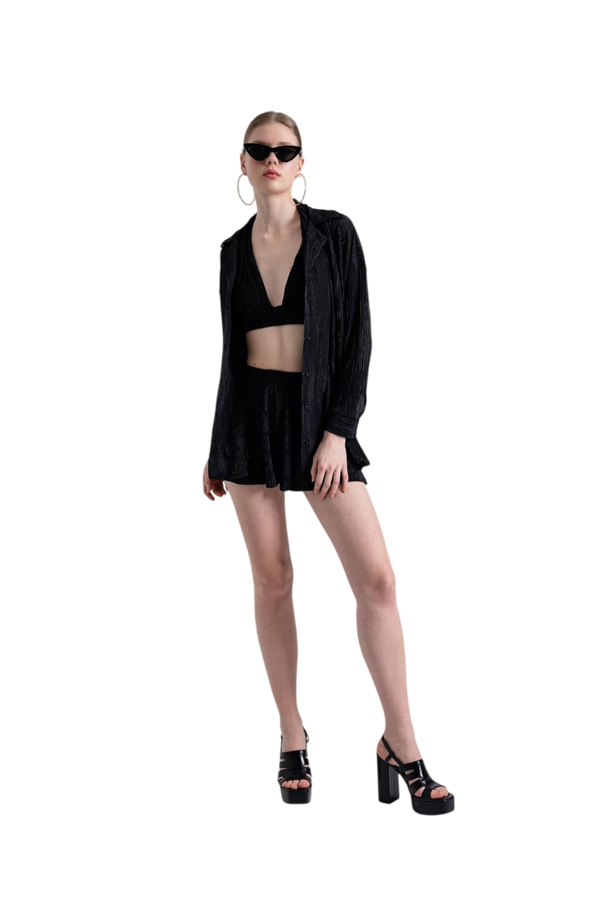 HOLLY LOLLY Blouse in Zwart