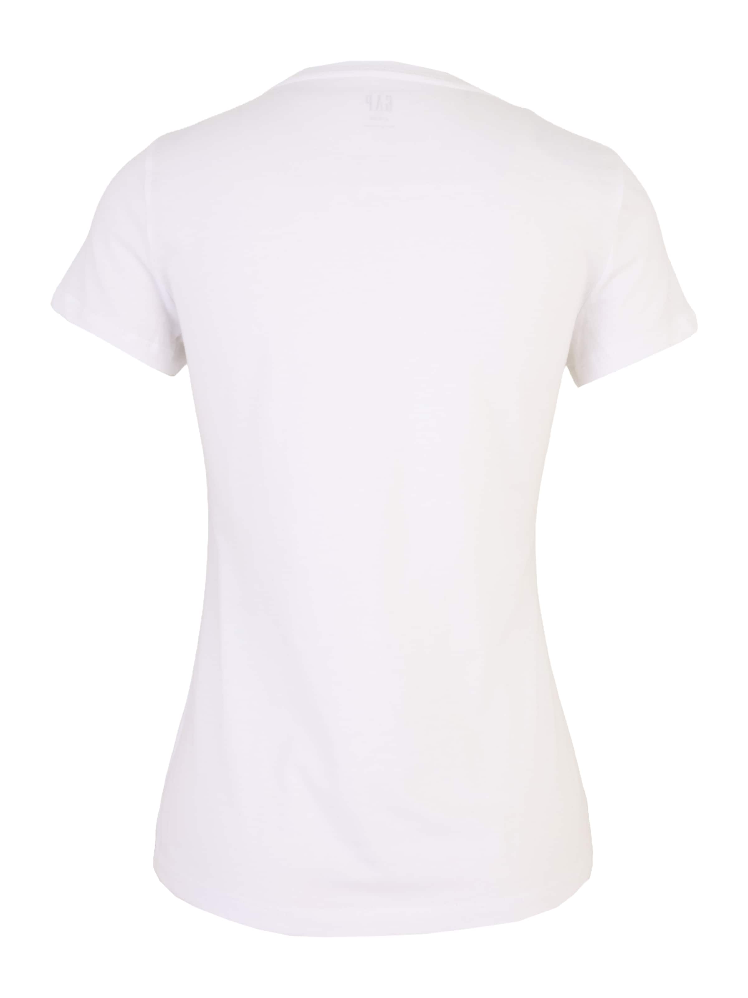 Gap Petite T-Shirt 'FRANCHISE' in Blau