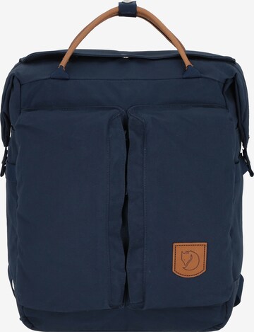 Zaino sportivo di Fjällräven in blu: frontale